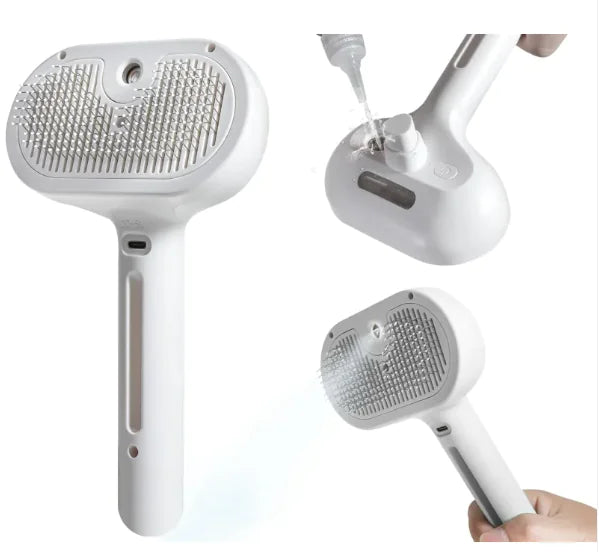 FurMist™ Pet Hair Spray Brush