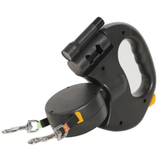 DualPaws™ Auto Double Dog Leash