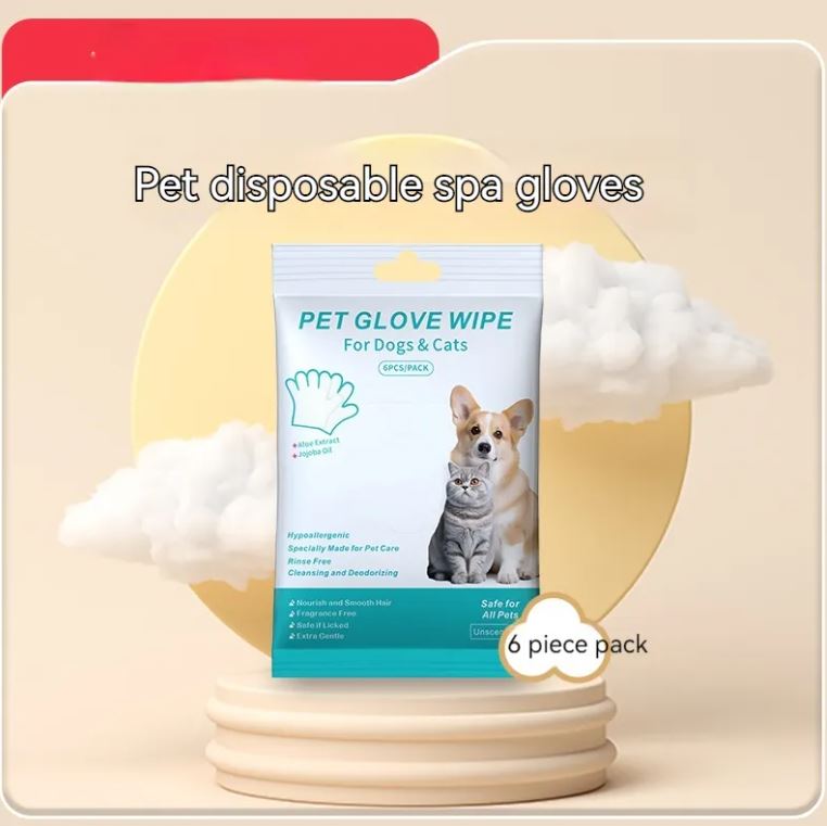 PawFresh™ Pet Cleaning Gloves & Wipes