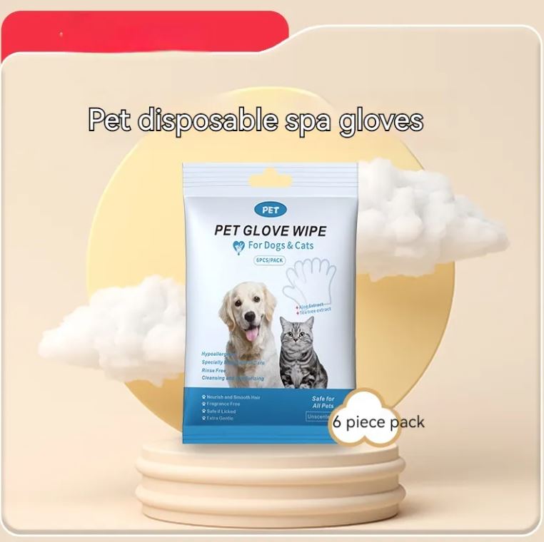PawFresh™ Pet Cleaning Gloves & Wipes